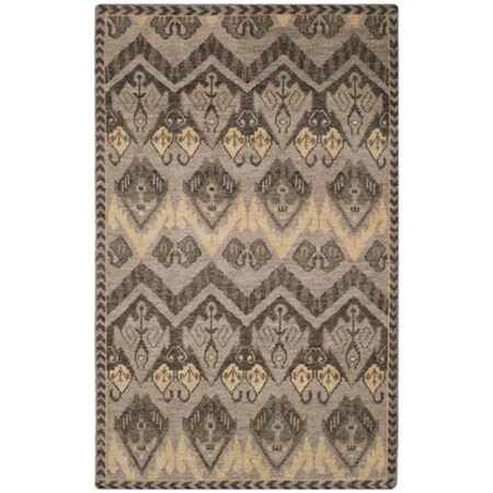 Safavieh Kenya Hand Knotted Rectangle Rug- Gold - Beige- 6 x 9 ft. KNY656A-6